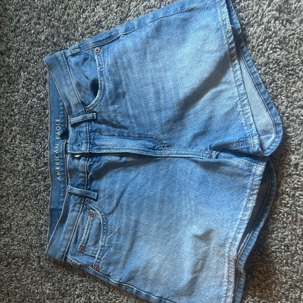 American Eagle Outfitters Light Blue Jean Shorts